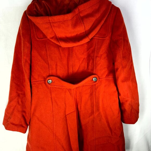 Talbots Wool Blend Hooded Coat - Picture 8 of 10
